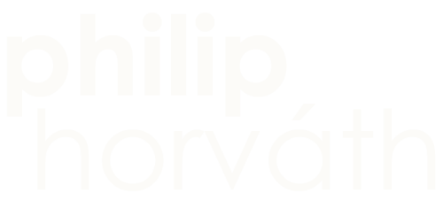 philip horvath logo warm white